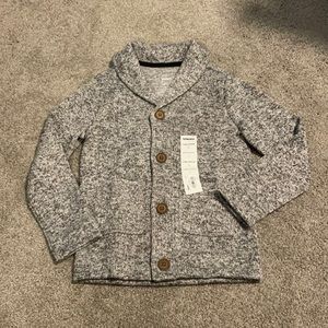 Boys size 5 grandpa cardigan. NWT